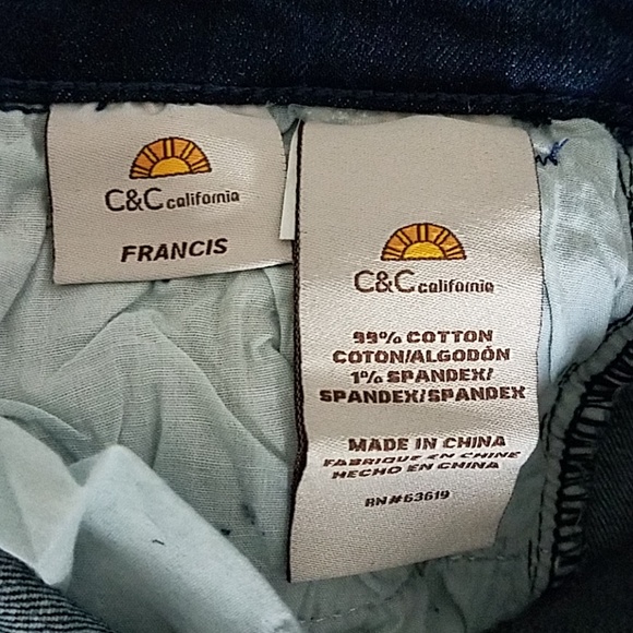 C& C CALIFORNIA MID RISE KICK BOOT CROP - Picture 3 of 6